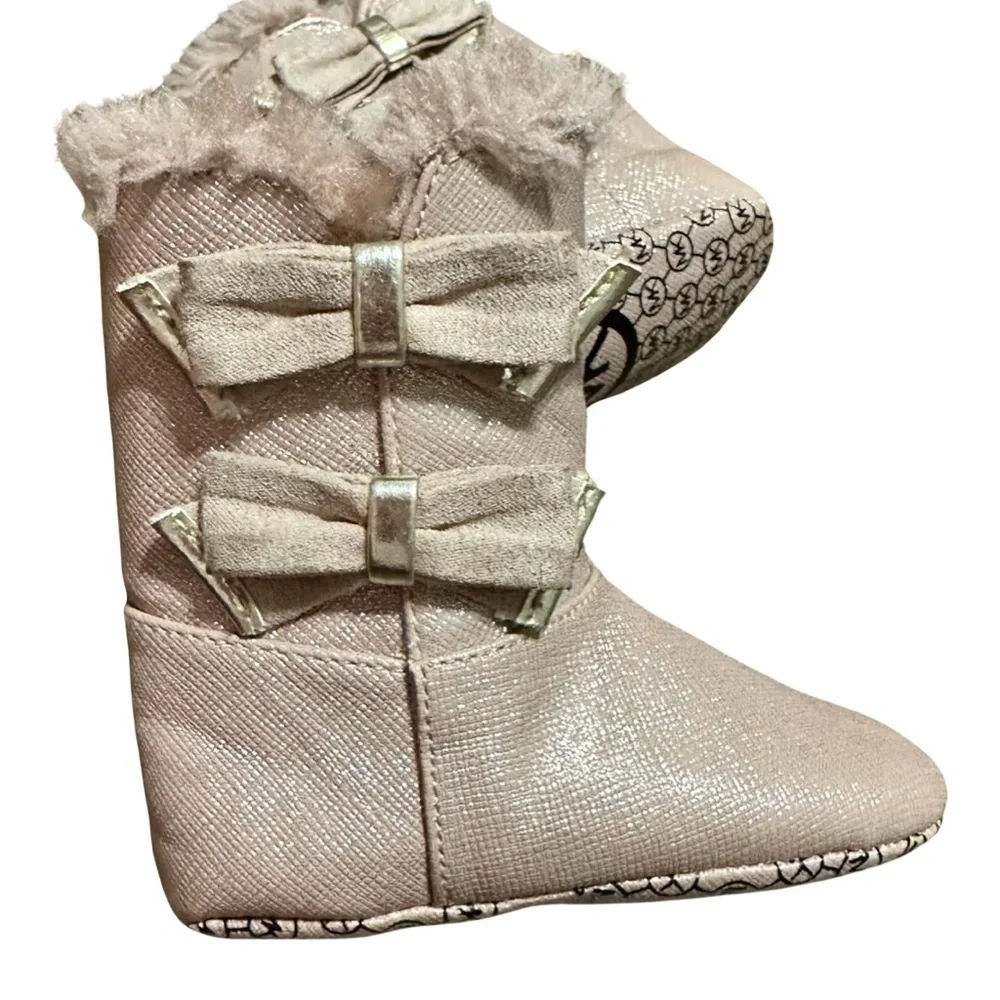 Baby girl Michael Kors boots 0-6 months